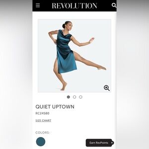 Revolution RC24580 - Quiet Uptown Dance Costume